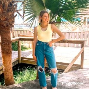 Preview International Nordstrom Yellow Tank Top.